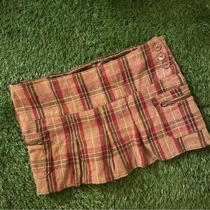 Hollister Co. plaid skirt